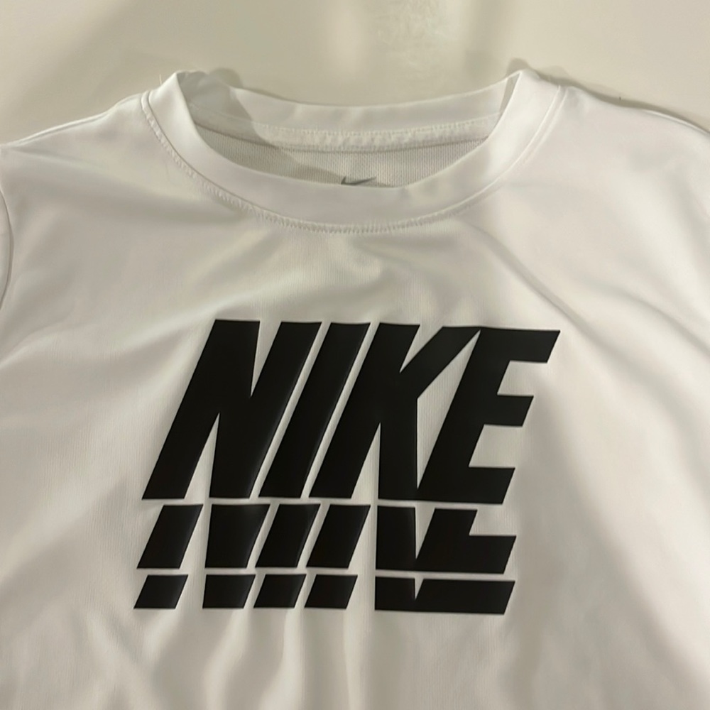 Great condition Boys White Athletic Tee Shirt